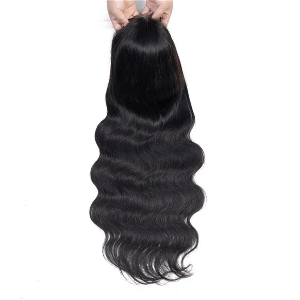 פאת פרונטל ברזילאית HD לייס 13X4 גלי עדין