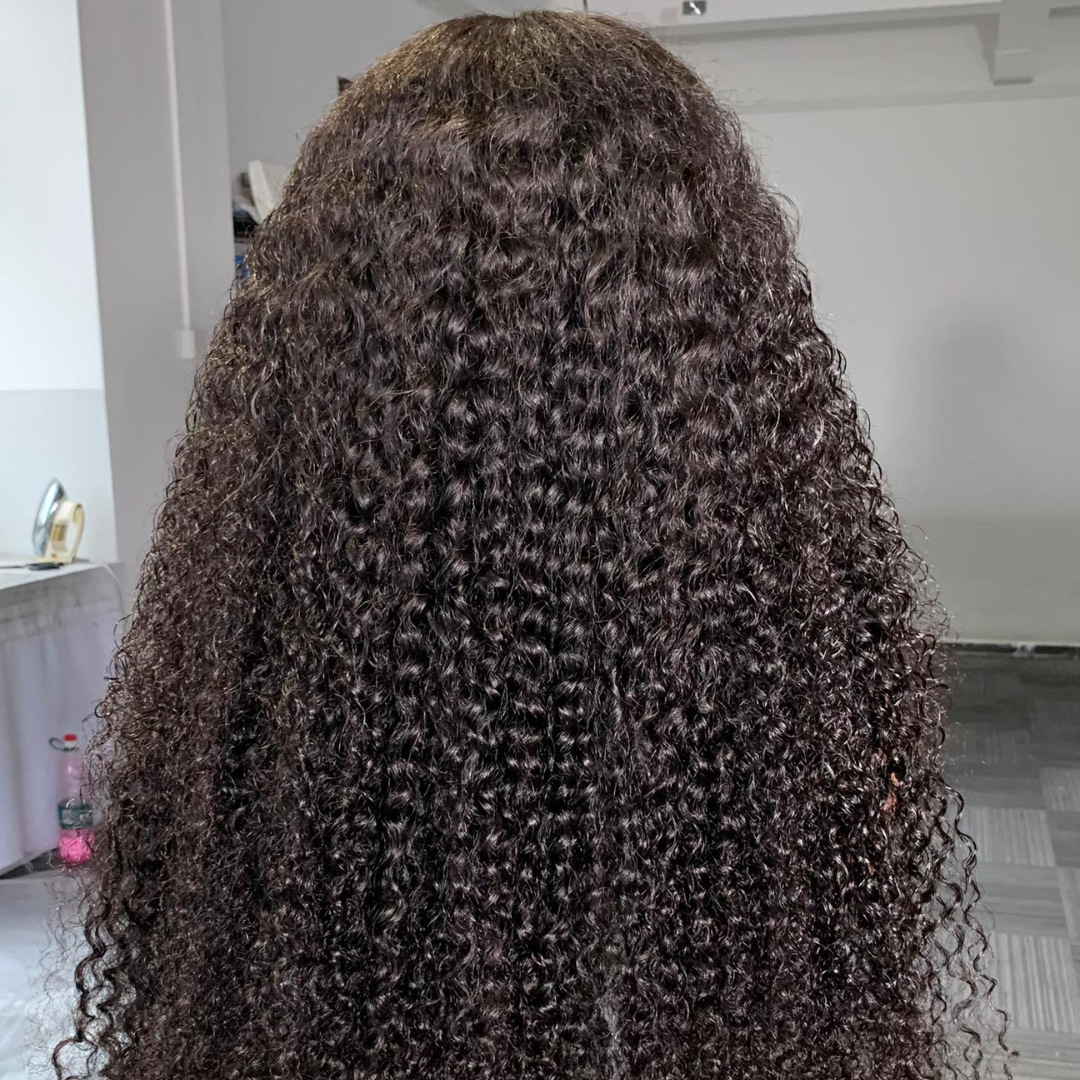 פאת קלוז'ר ברזילאית HD לייס 5X5 גלי (Water Wave) בצפיפות 250%