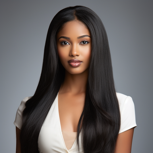 פאת קלוז'ר ברזילאית HD לייס 5X5 חלק בצפיפות 180%