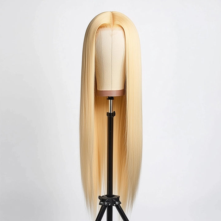 פאת קלוז'ר בלונד ברזילאית HD לייס 5X5 חלק