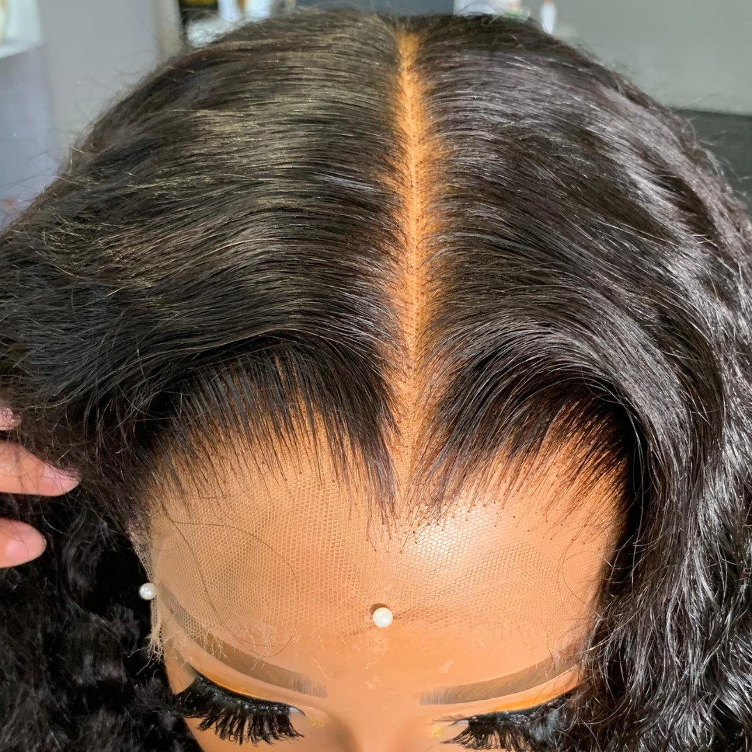 פאת קלוז'ר ברזילאית HD לייס 5X5 גלי (Water Wave)