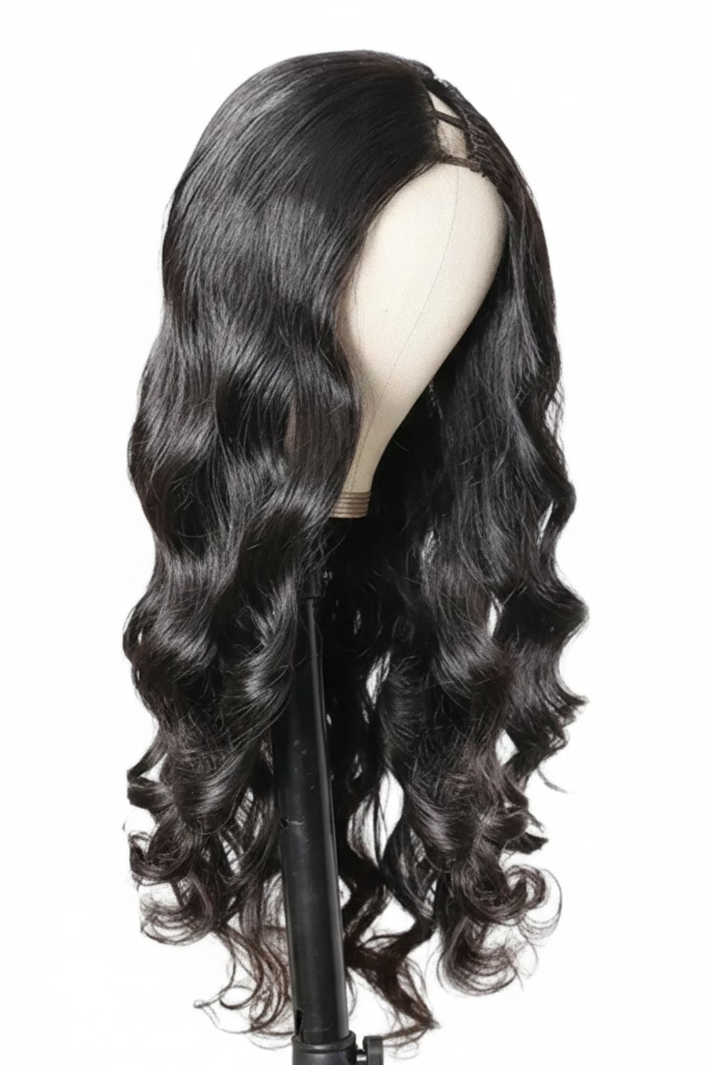 Brazilian loose wave human hair U-part wig by Konjo Hair