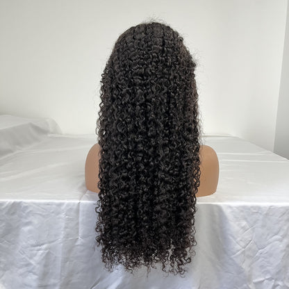 פאת פרונטל בורמי HD לייס 13X4 מתולתל בצפיפות 180% / 250%