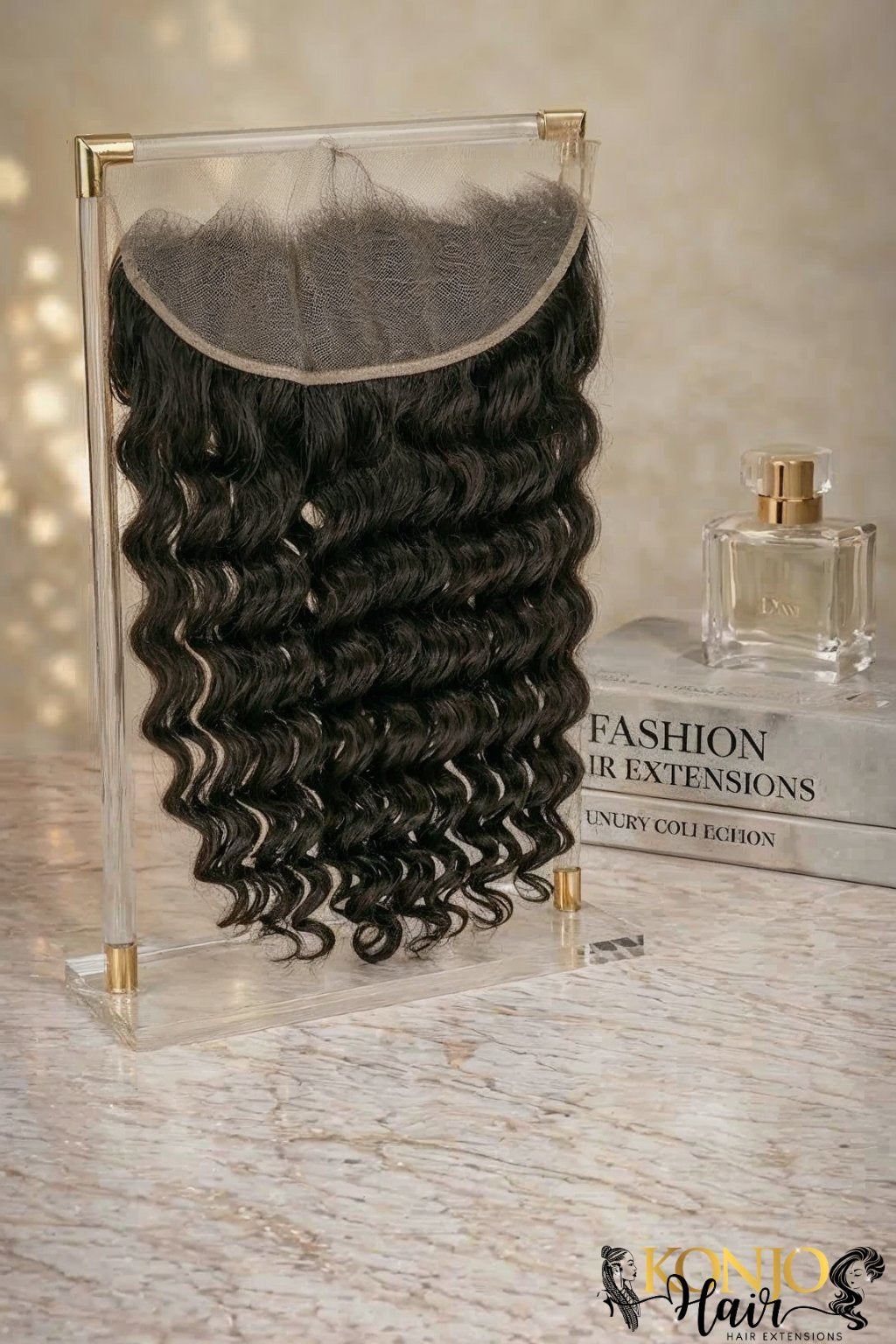 HD פרונטל לייס ברזילאי גלי עמוק (13X4)