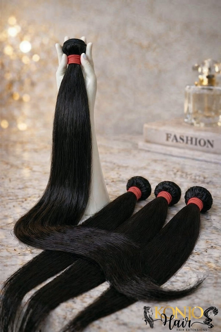 תוספות שיער טרס ברזילאי חלק בתולי