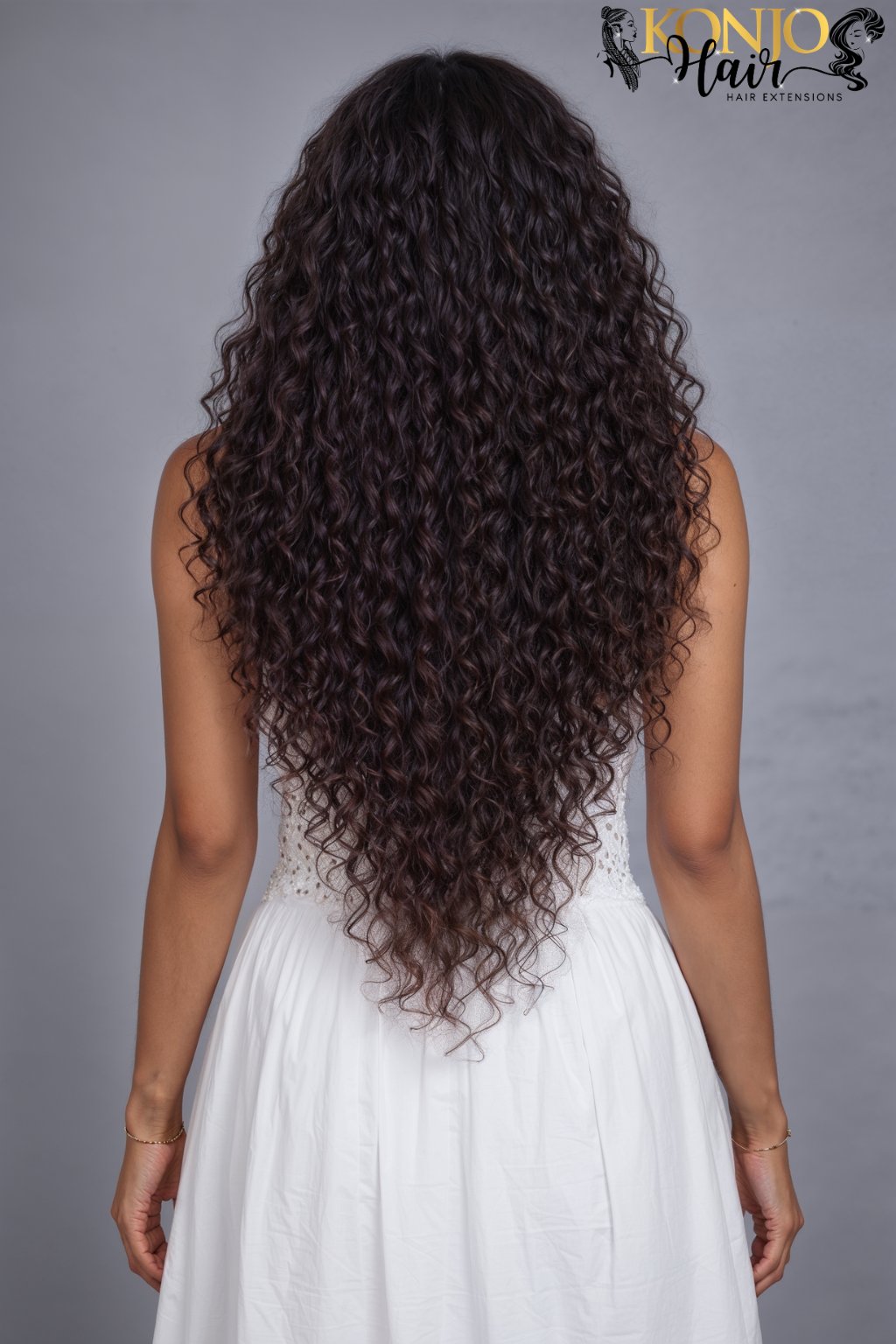 תוספות שיער גולמי -טרס הודי מתולתל עמוק